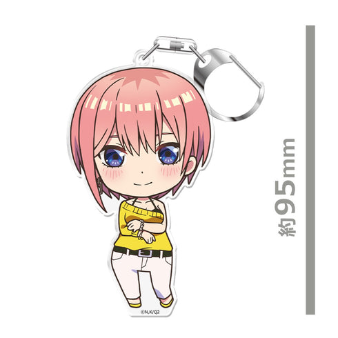 「五等分の花嫁∬」 中野一花  ぷにこれ!キーホルダー(スタンド付)